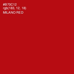 #B70C12 - Milano Red Color Image